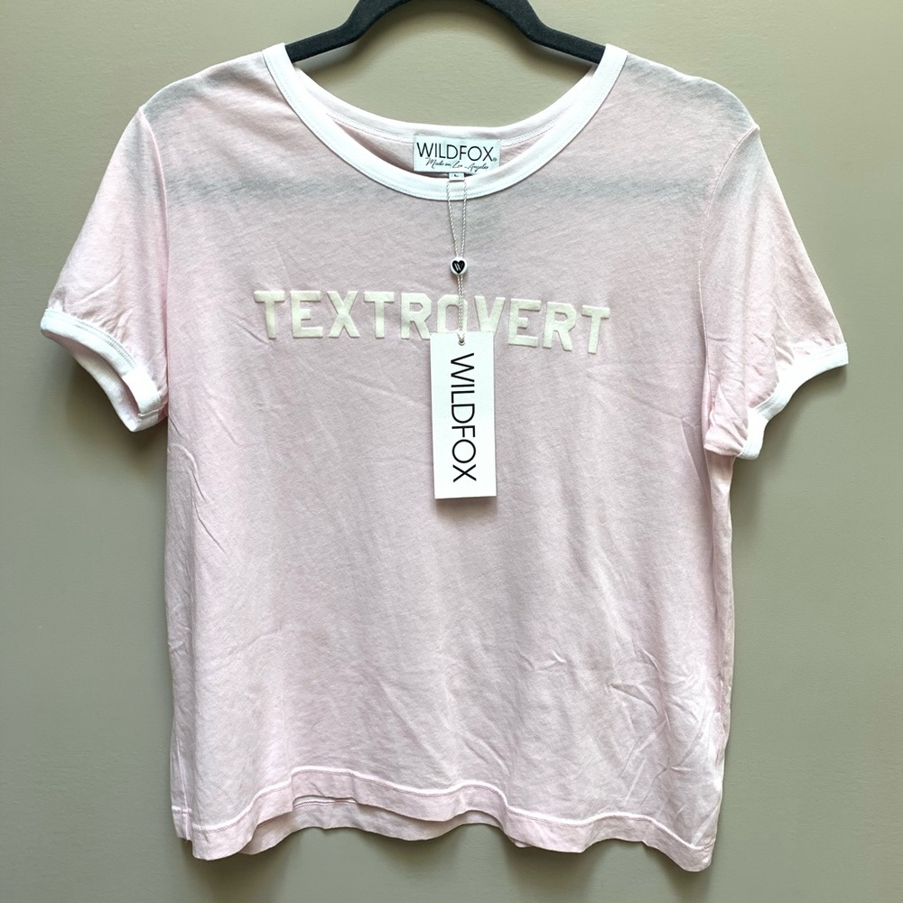 Wildfox Textrovert Johnny Ringer Tee - Picture 5 of 8